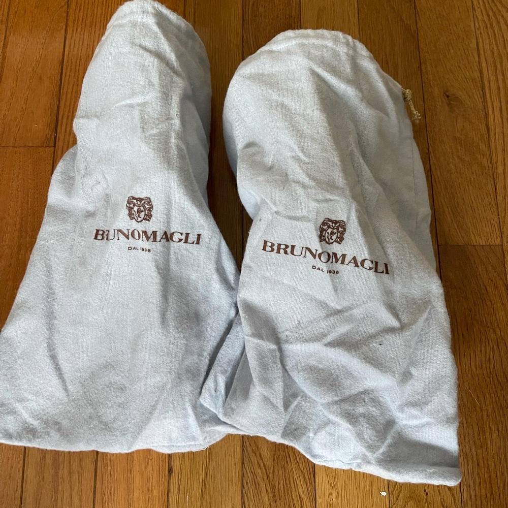 Mens 10.5 Brunomagli Dress Shoe - Picture 4 of 7